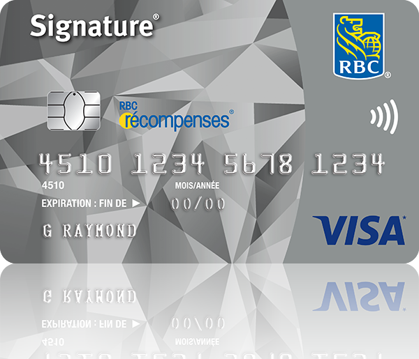 Signature RBC Récompenses Visa