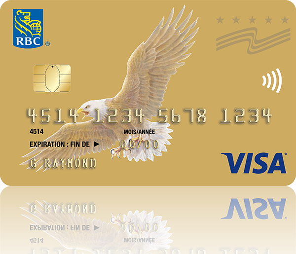 Visa Or en dollars US RBC